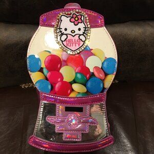 Gumball Crossbody w Hello Kitty Purse -OOAK  New Canvas